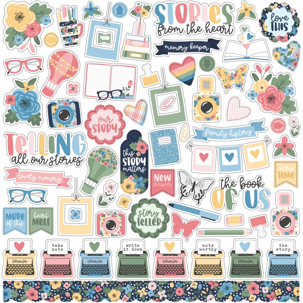 Our Story Matters - 12 x 12 Stickers