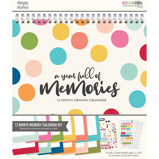 12 Month Memory Calendar