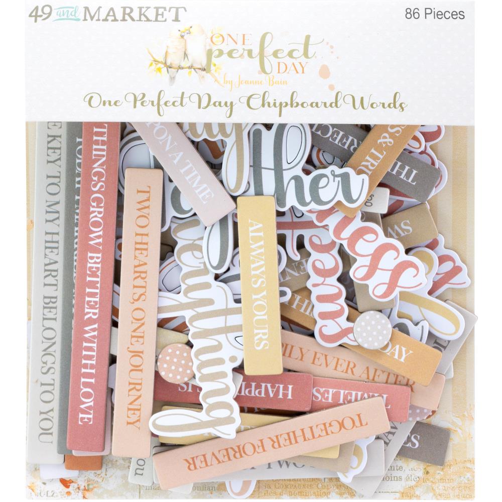 One Perfect Day - Chipboard Set