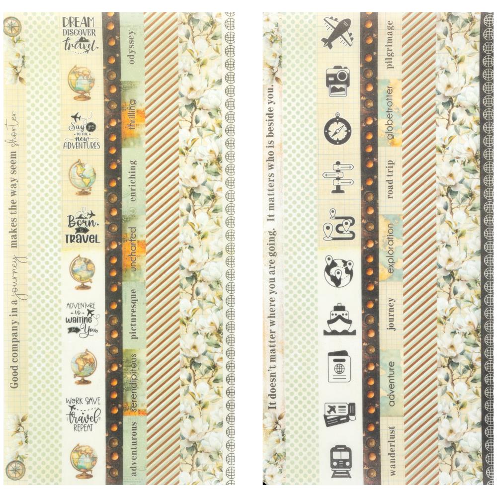 Wanderlust Explorer - Washi Tape Sheets