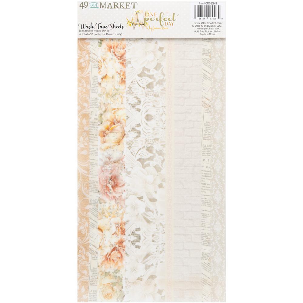 One Perfect Day - Washi Tape Sheets