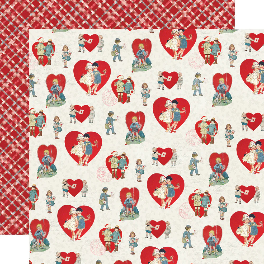 Simple Vintage My Valentine - Sweet on You