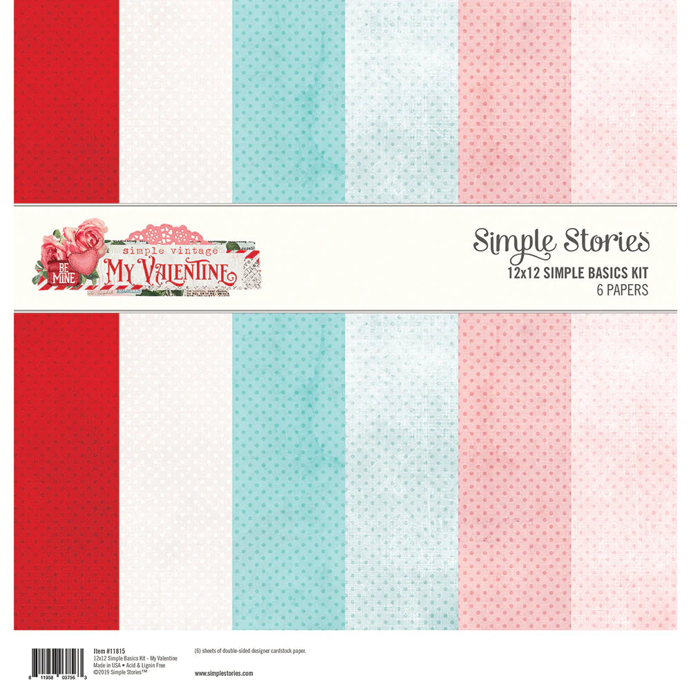 Simple Vintage Basic Kit - My Valentine