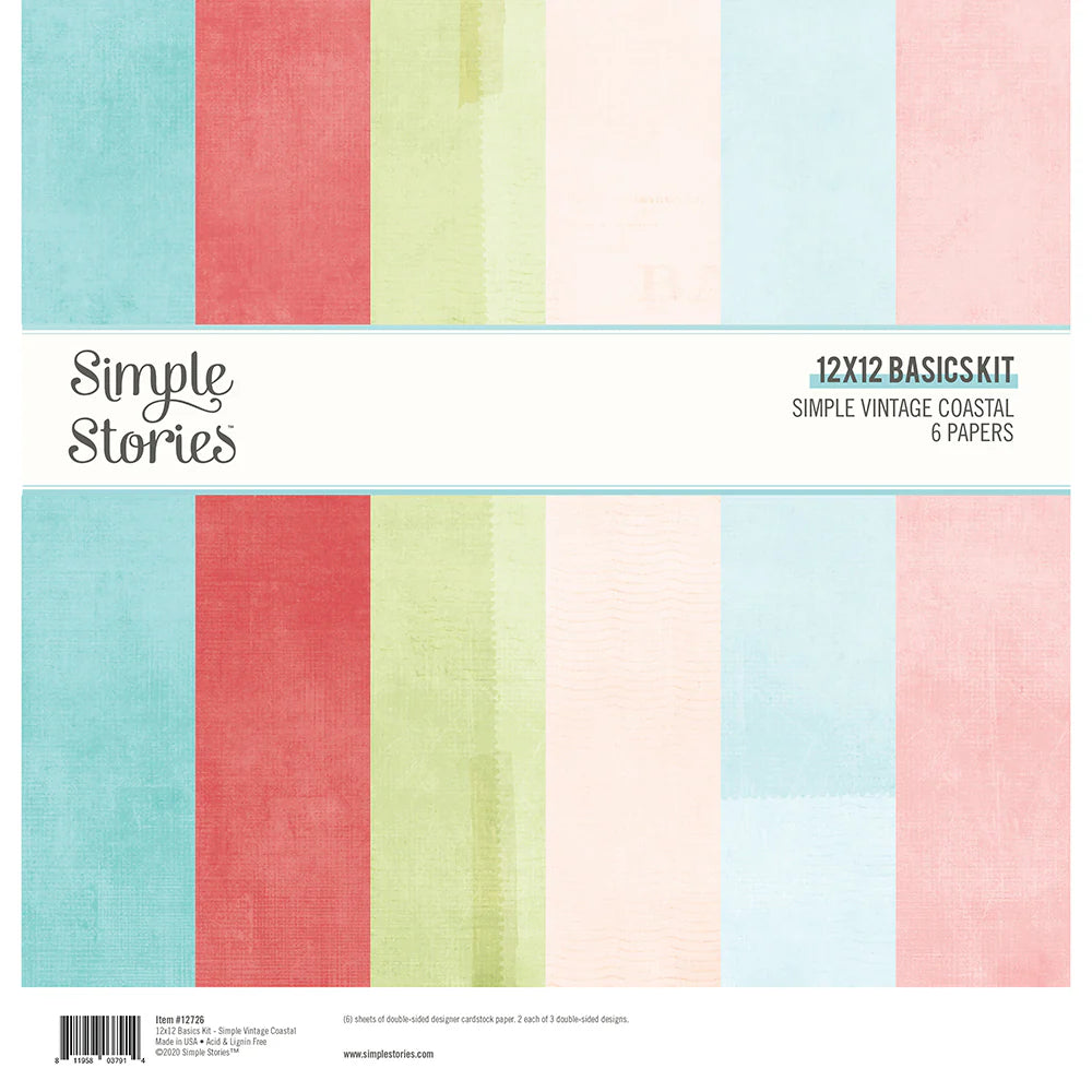 Simple Vintage Basic Kit - Coastal