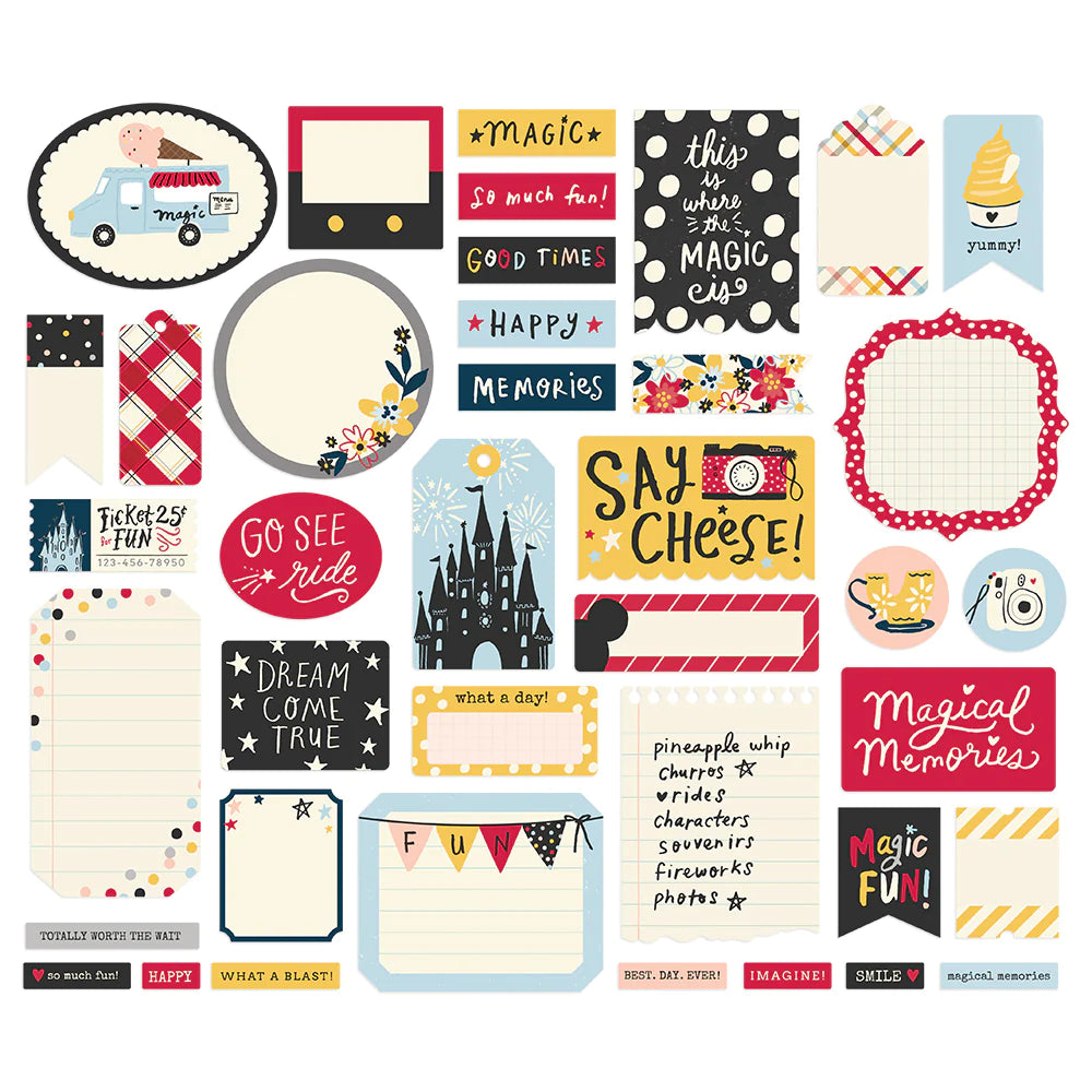 Say Cheese Main Street - Journalling Bits & Pieces