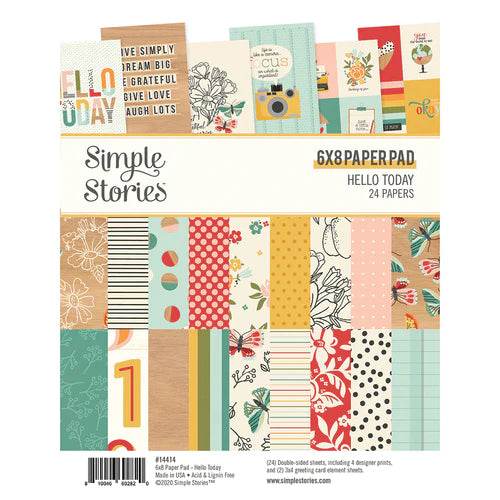 Hello Today - 6 x 8 Paper Pad