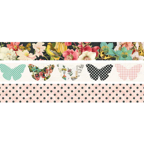 Simple Vintage Cottage Fields - Washi Tape