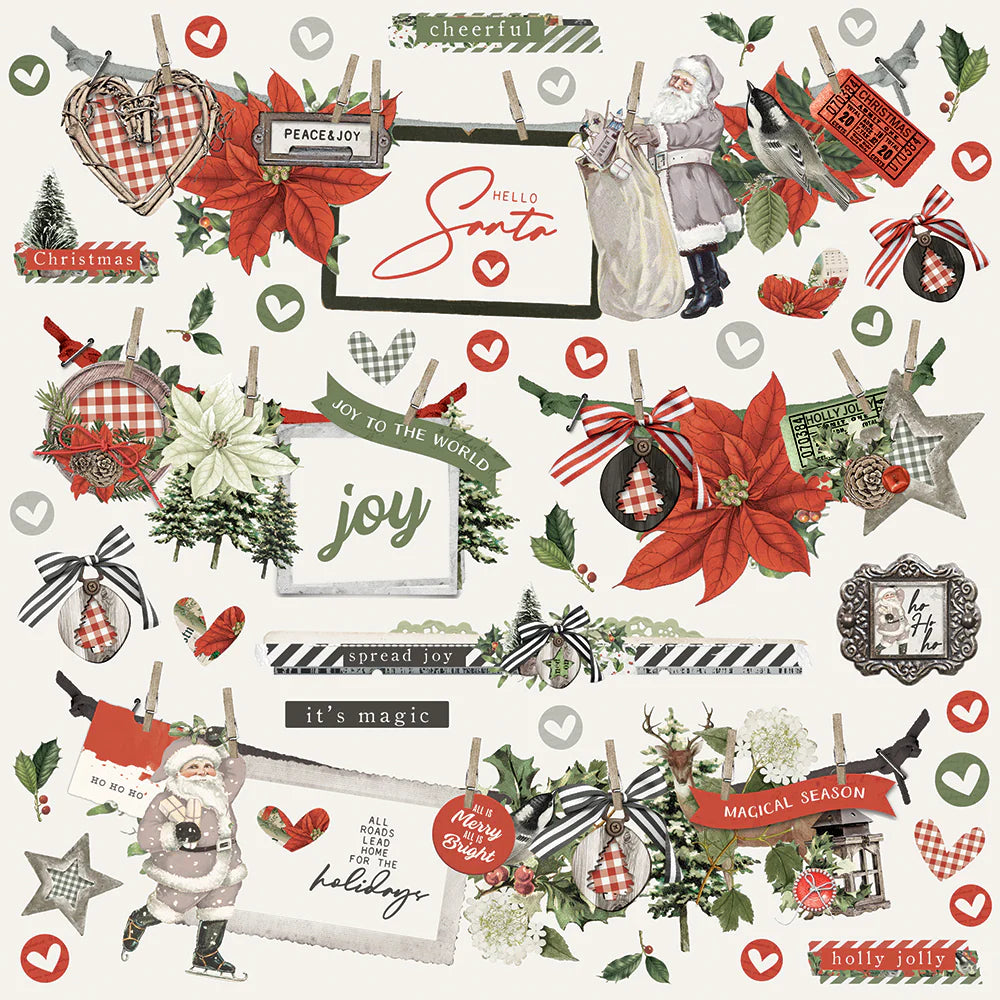 SV Rustic Christmas - Banner Stickers
