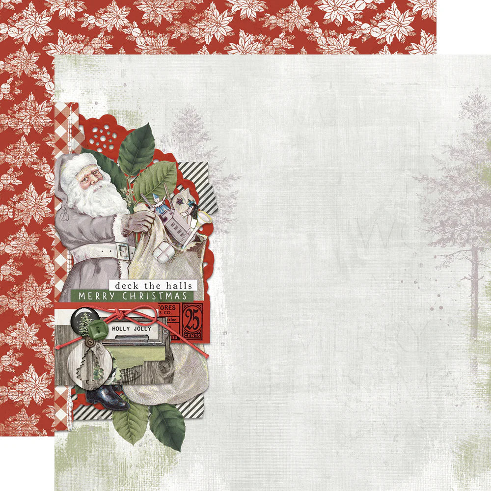 SV Rustic Christmas - Here Comes Santa Claus