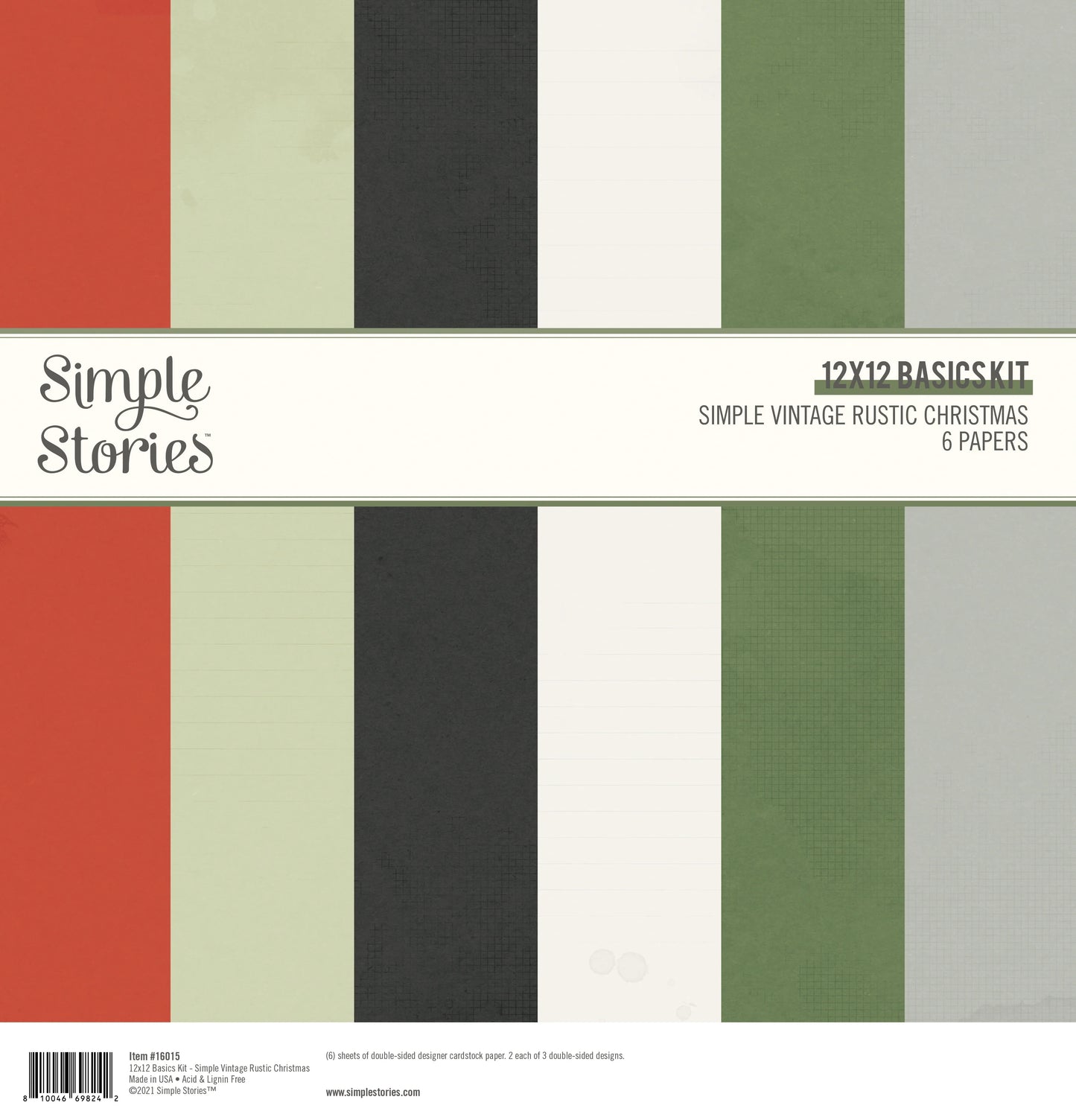 Simple Vintage Basic Kit - Rustic Christmas