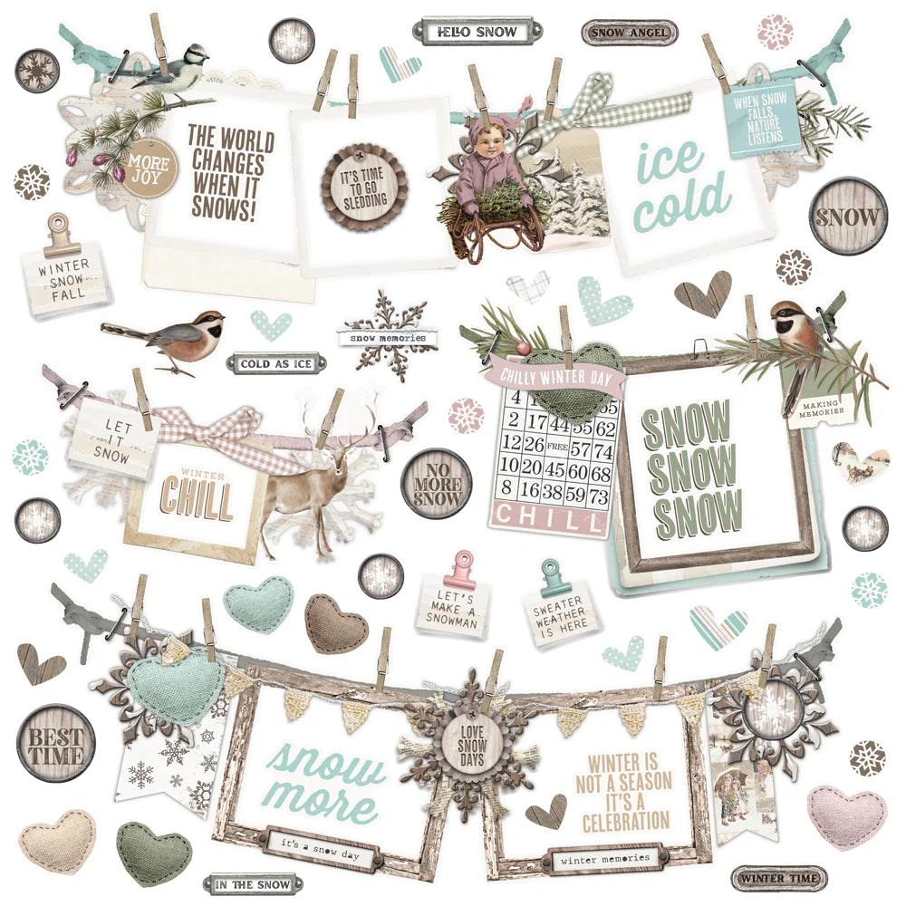 SV Winter Woods - Banner Stickers