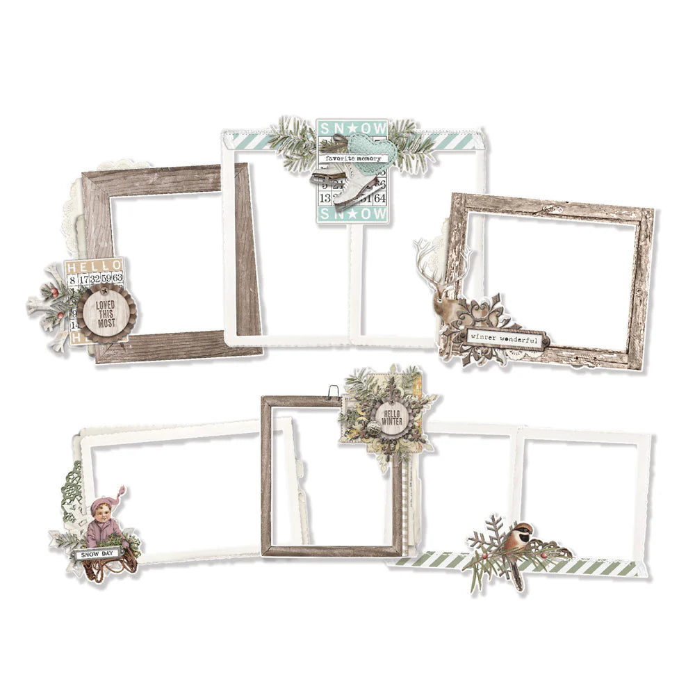 SV Winter Woods - Chipboard Frames