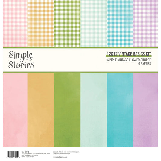 Simple Vintage Flower Shoppe - Simple Basic Kit