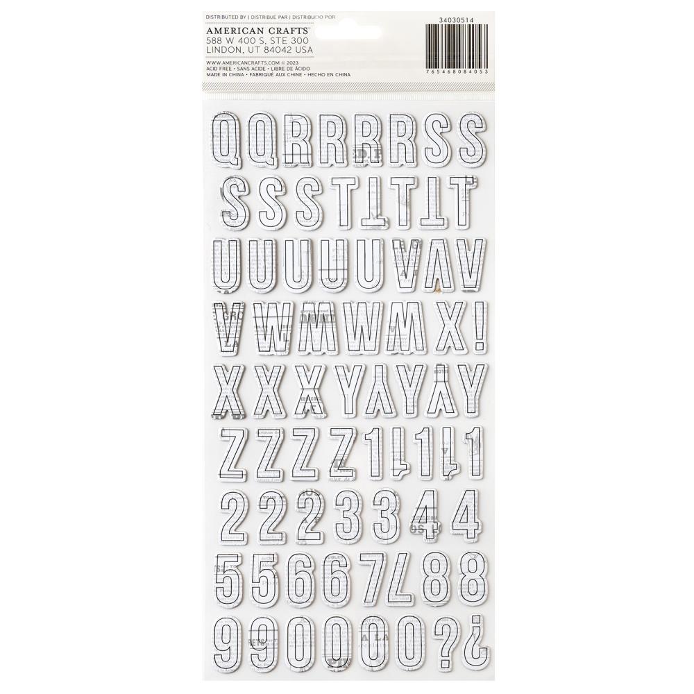Vicki Boutin Mixed Media Alphabet Thickers