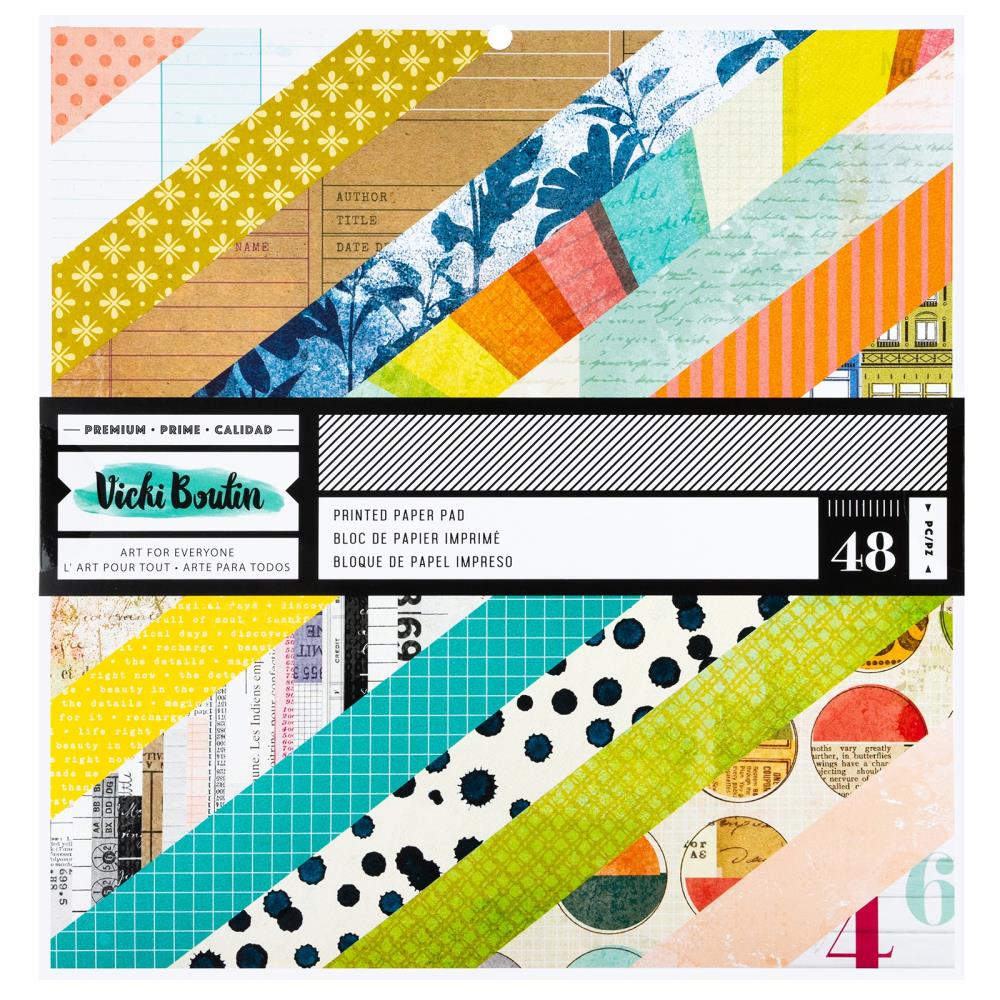 Vicki Boutin Mixed Media Paper Pad 12 x 12
