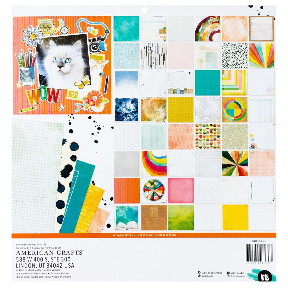 Vicki Boutin Mixed Media Paper Pad 12 x 12