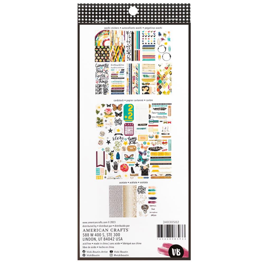 Vicki Boutin Mixed Media Ephemera Cardstock Die Cuts - Old Soul