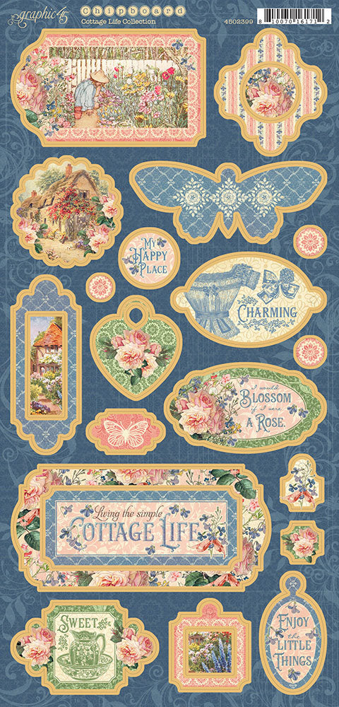 Cottage Life - Chipboard