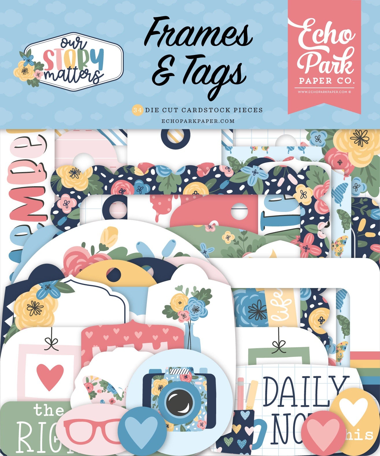 Our Story Matters - Frames & Tags die cuts