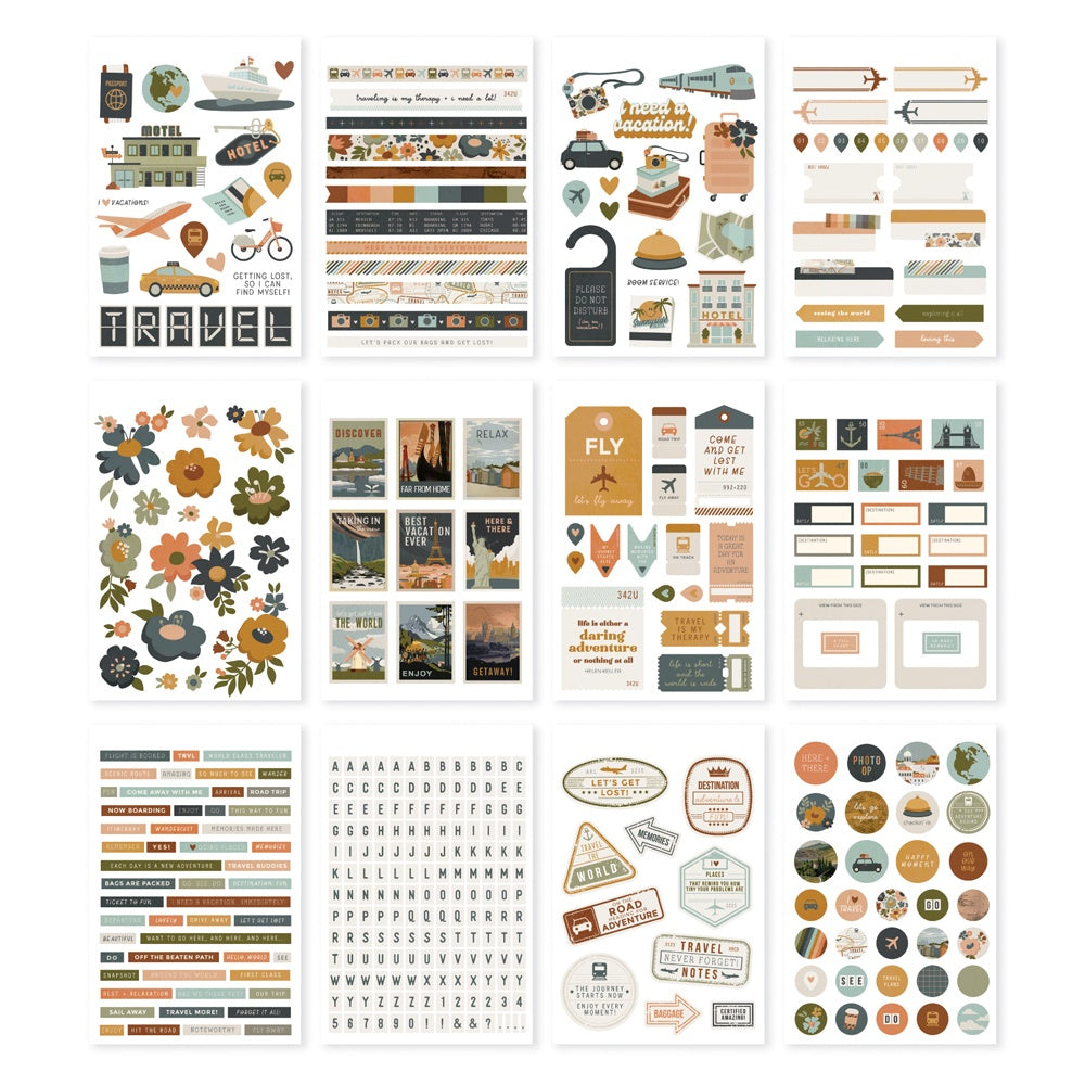 Here & There Sticker Book