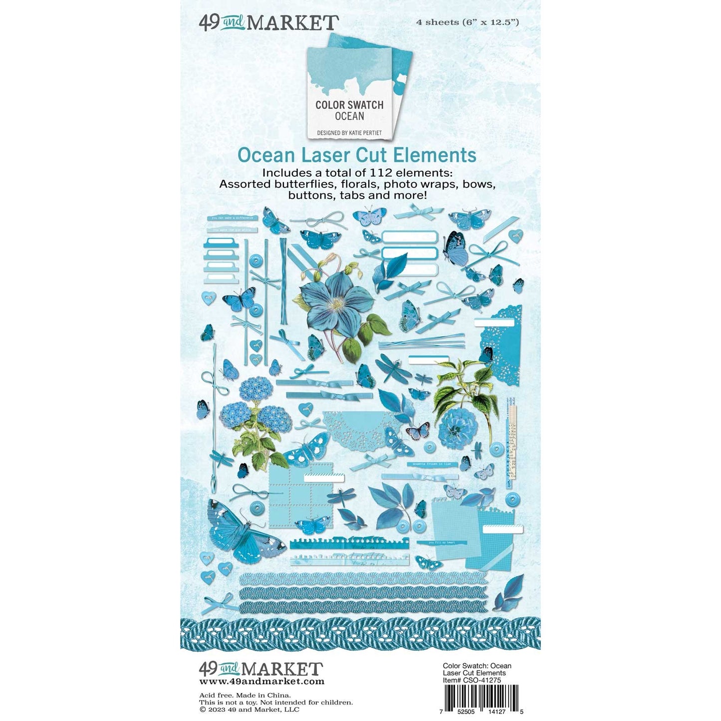Ocean Laser Cut Elements