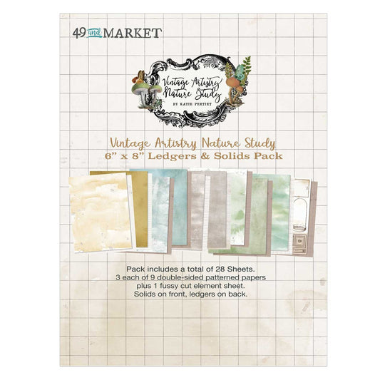 Nature Study - Ledgers & Solids 6x8 Pack