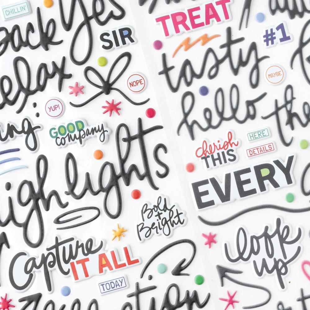 Bold & Bright Thickers - Titles