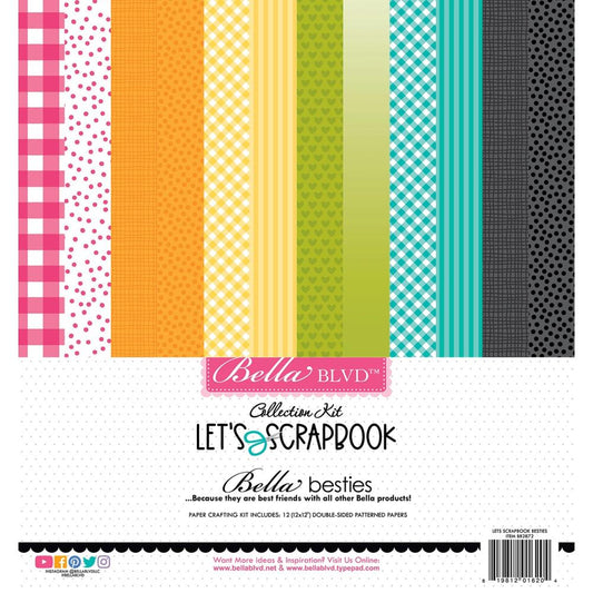 Bella Blvd - Let's Scrapbook Collection Kit - Besties