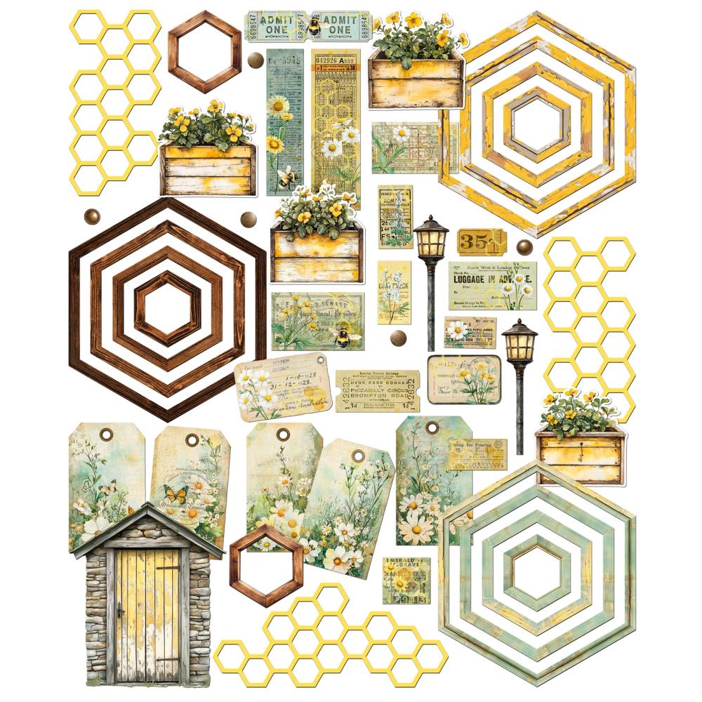 Botanical Buzz - Die Cut Elements