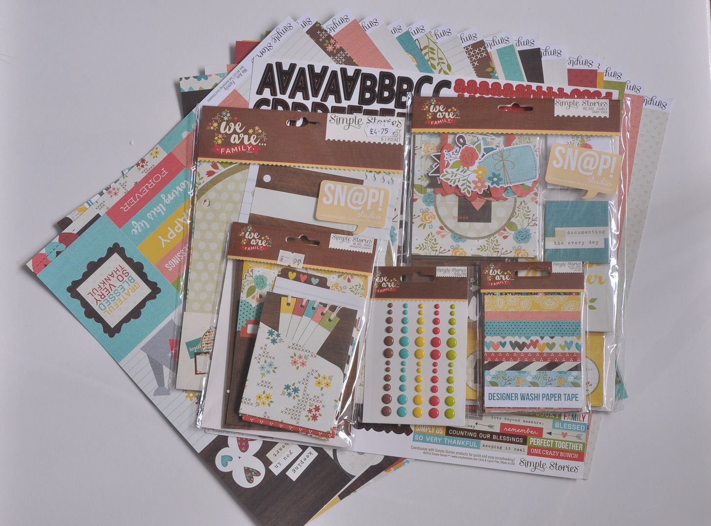 Simple Stories Bundle - We Are Family