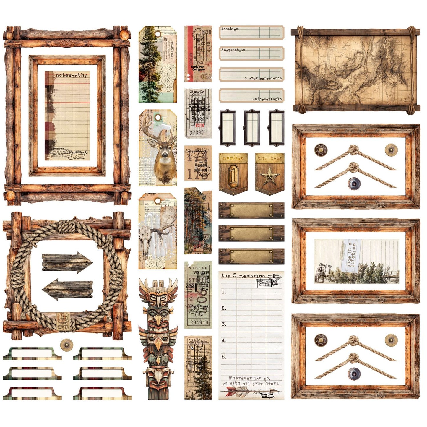 Timber & Tweed - Ephemera & Frames