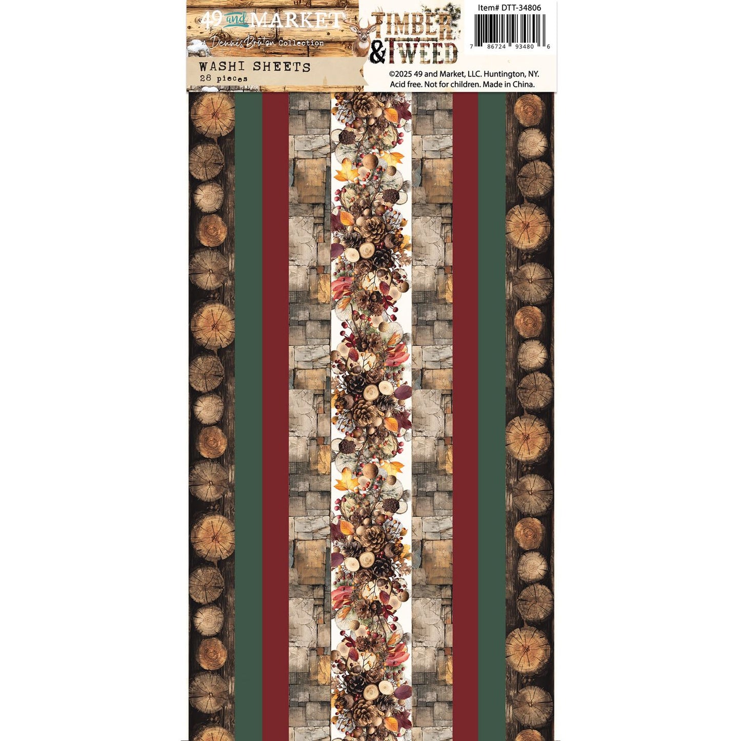 Timber & Tweed - Washi Tape Set