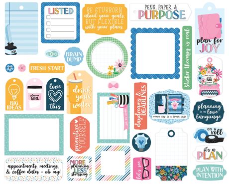 Plan On it - Frames & Tags