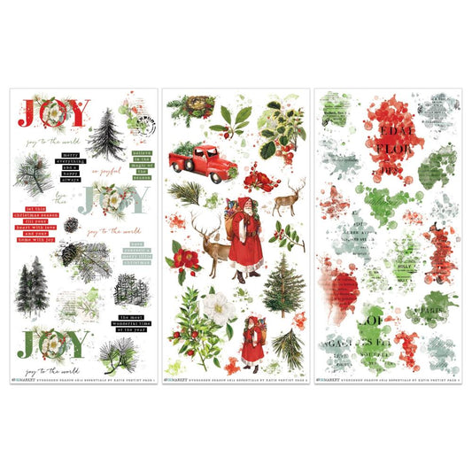 Evergreen Season - Essentials Rub On Transfers