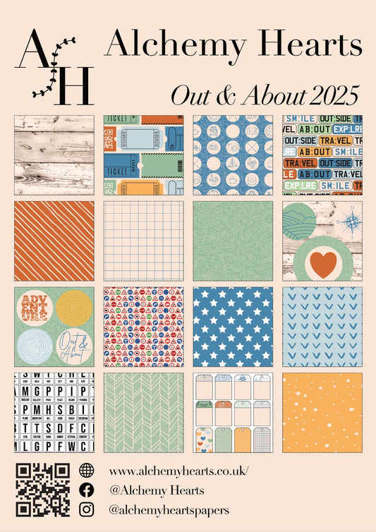 Out & About 2025 A5 collection pack