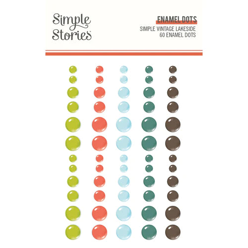 Simple Vintage Lakeside Enamel Dots