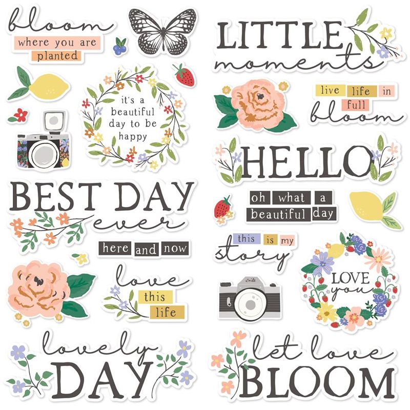 The Little Things Foam Stickers