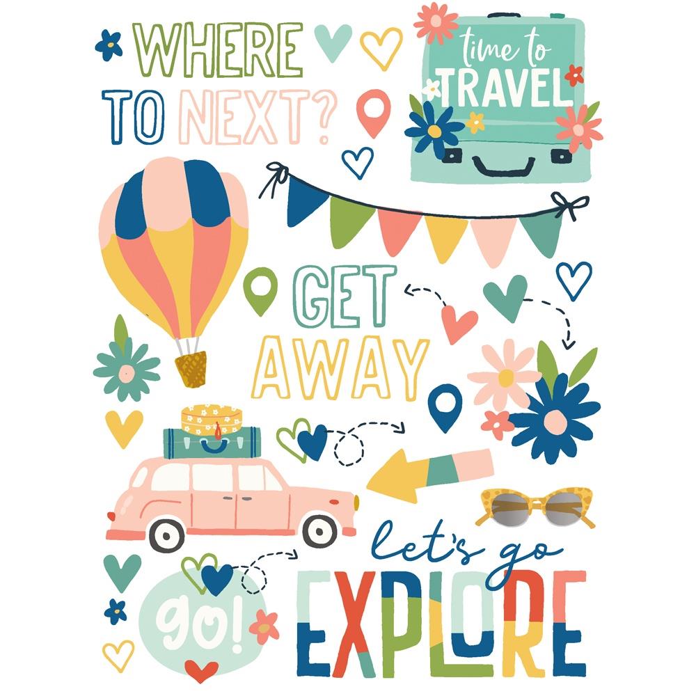 Pack Your Bags - Rub Ons