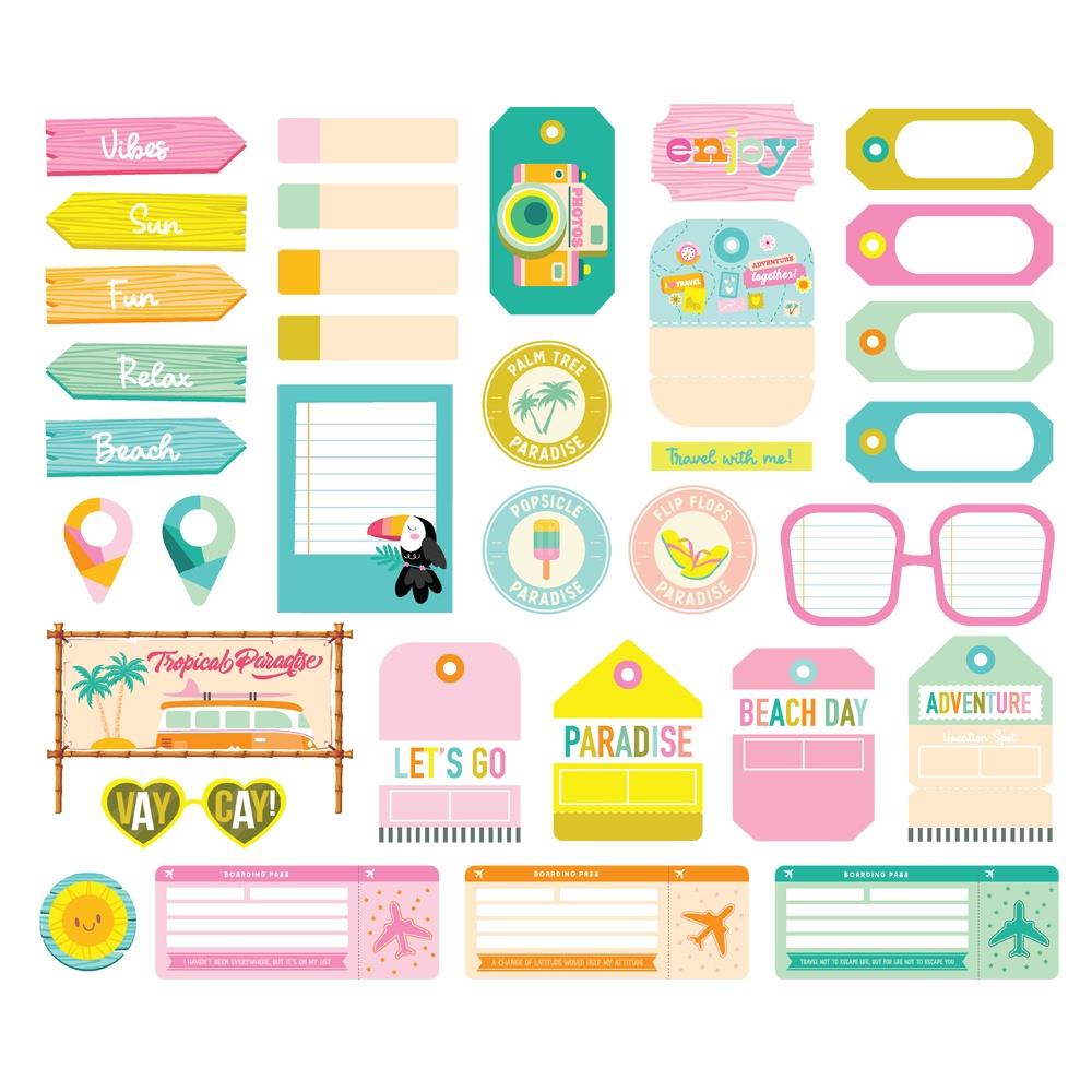 Just Beachy - Journal Bits & Pieces