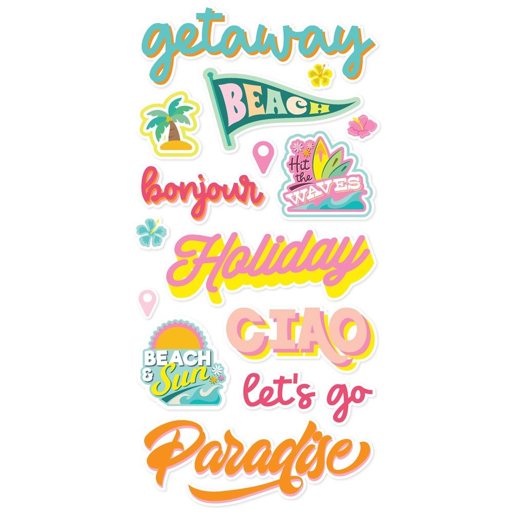 Just Beachy - Foam Stickers