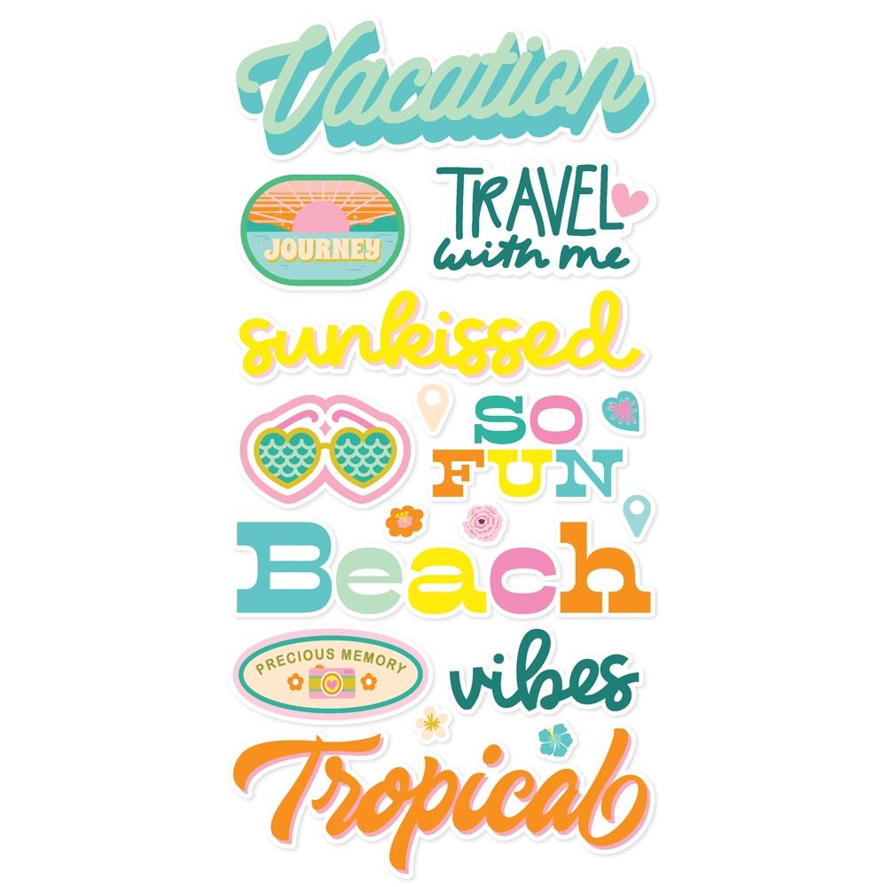 Just Beachy - Foam Stickers