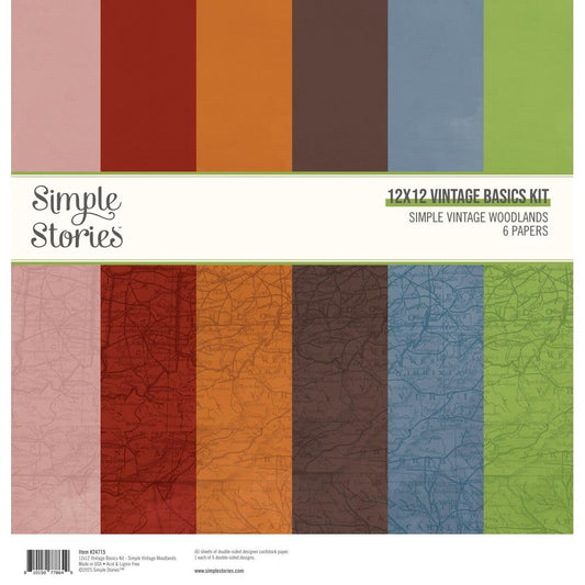 Simple Vintage Woodlands - Simple Basic Kit
