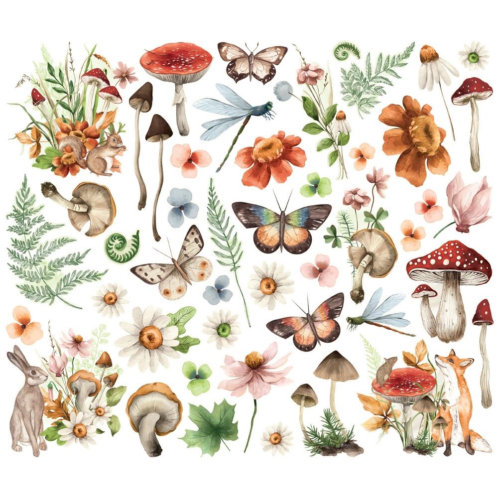 Simple Vintage Woodlands - Floral Bits & Pieces