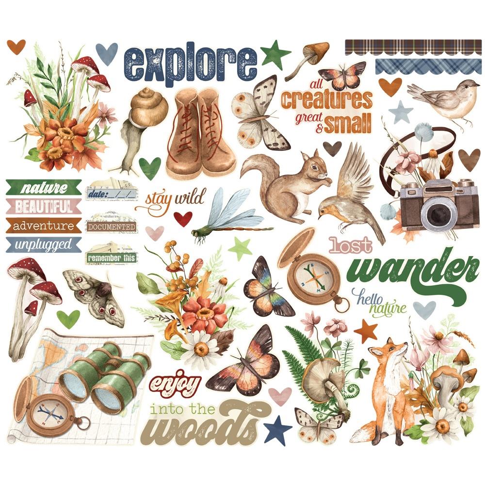 Simple Vintage Woodlands - Bits & Pieces
