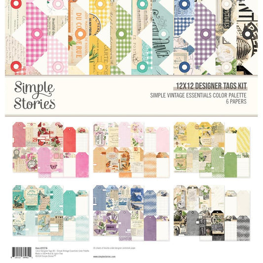 SV Essentials Color Palette -  Designer Tags Kit
