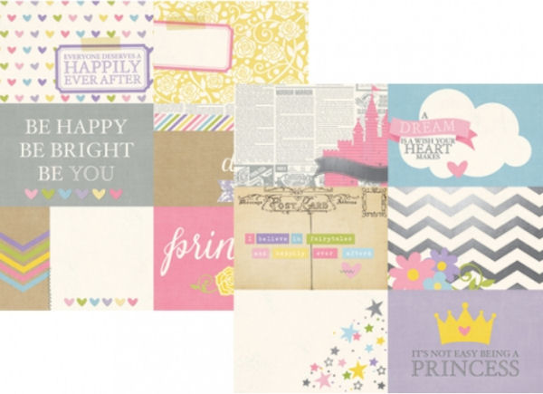 Enchanted - 4x6 Horizontal Journaling Elements Foiled