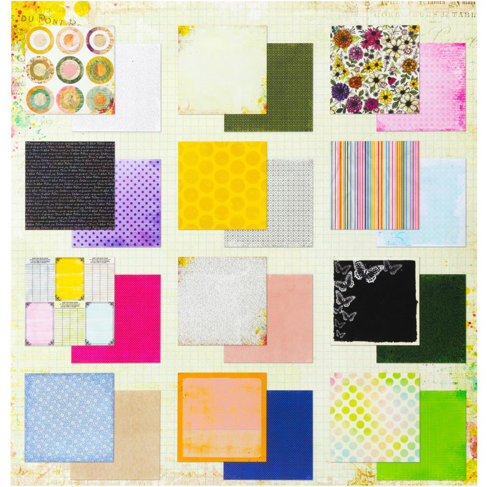 Flower Emporium -  12 x 12 Paper Pad