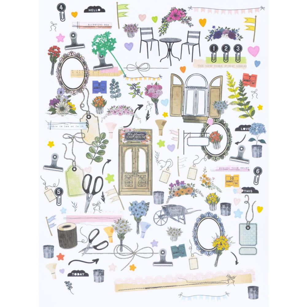 Flower Emporium - Laser Cut Out Elements