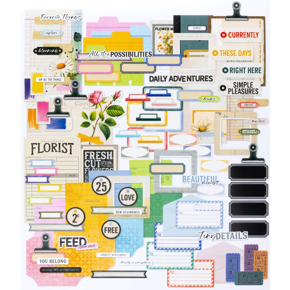 Flower Emporium - Journalling Die Cuts