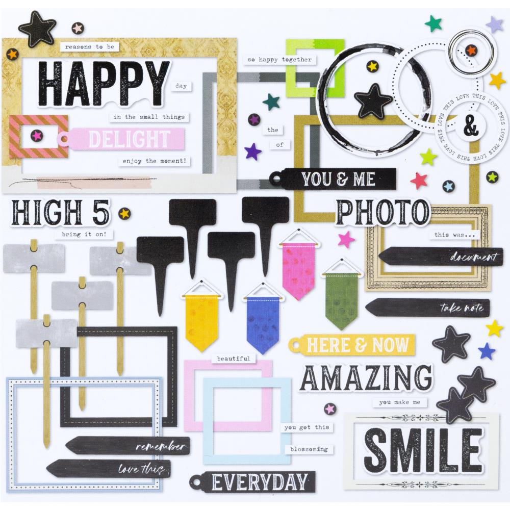 Flower Emporium - Chipboard Basics